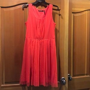 Nic + Zoe pretty mesh tank dress. Small